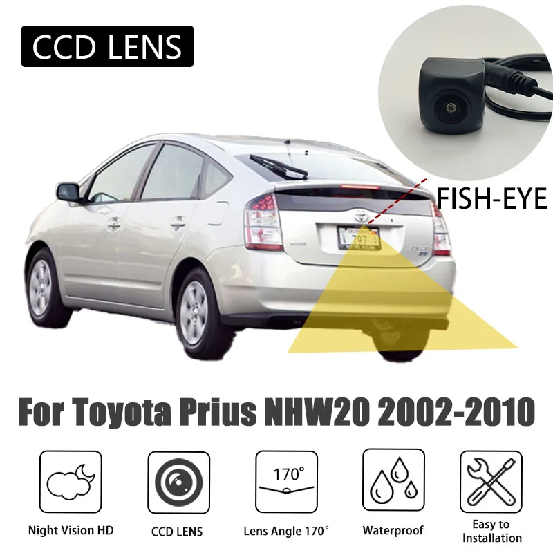 Rear View Camera For Toyota Prius NHW20 High Reg Monitor HD CCD Night Vision Reversing Backup Parking Camera