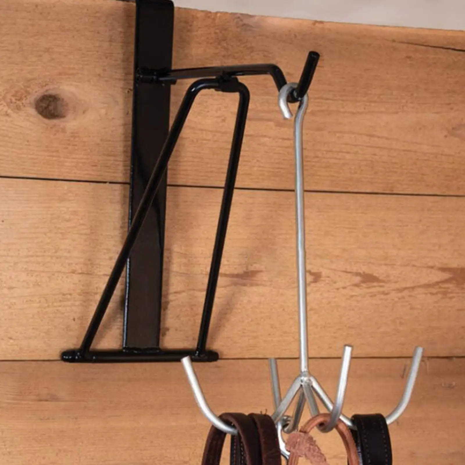 Portable Saddle Rack Tack Room Saddle Stand for English Western Type Saddles