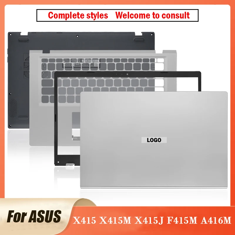 

New For ASUS X415 X415M X415J F415M A416M Series Laptop LCD Back Cover Front Bezel Palmrest Bottom Lower Case X415 X415M 14 Inch