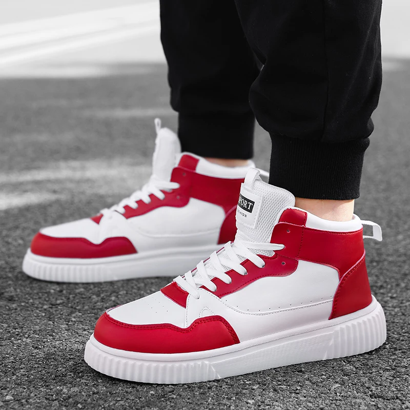 

Классические высокие мужские туфли для доски, кожаные повседневные спортивные легкие удобные уличные трендовые прогулочные туфли для мужчин и женщин