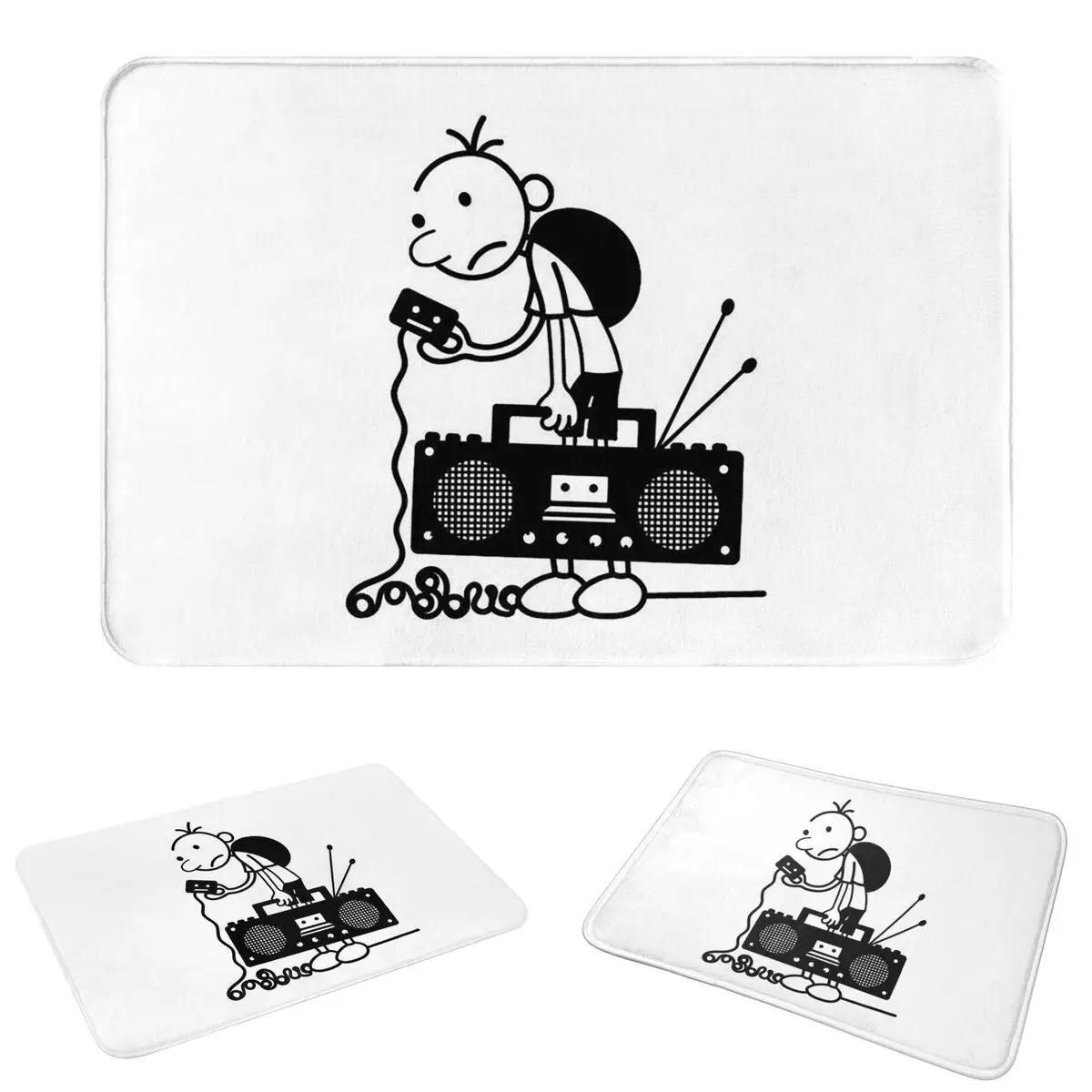 Diary Of A Wimpy Kid Group Non-slip Doormat Floor Mat Dust-proo Carpet Rug for Kitchen Entrance Home Living room Footpad Mats
