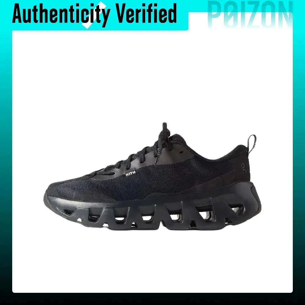 On x KITH Breathable Running Shoes Men's Black 3MG10771043