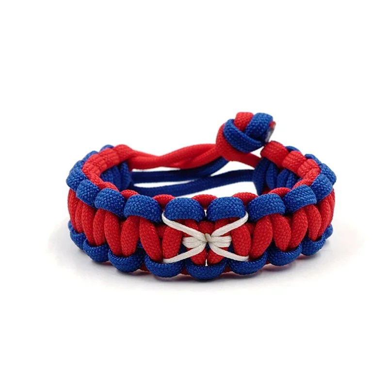 New Spider Series Adjustable Survival Emergency 550 Paracord Bracelet Parachute Cord Bracelet For Camping Hiking Outdoor