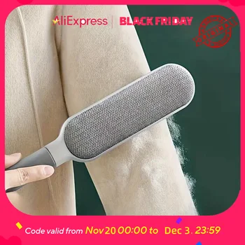 مزيل شعر الحيوانات الأليفة على الوجهين، فرشاة لينت لزجة كهرب...