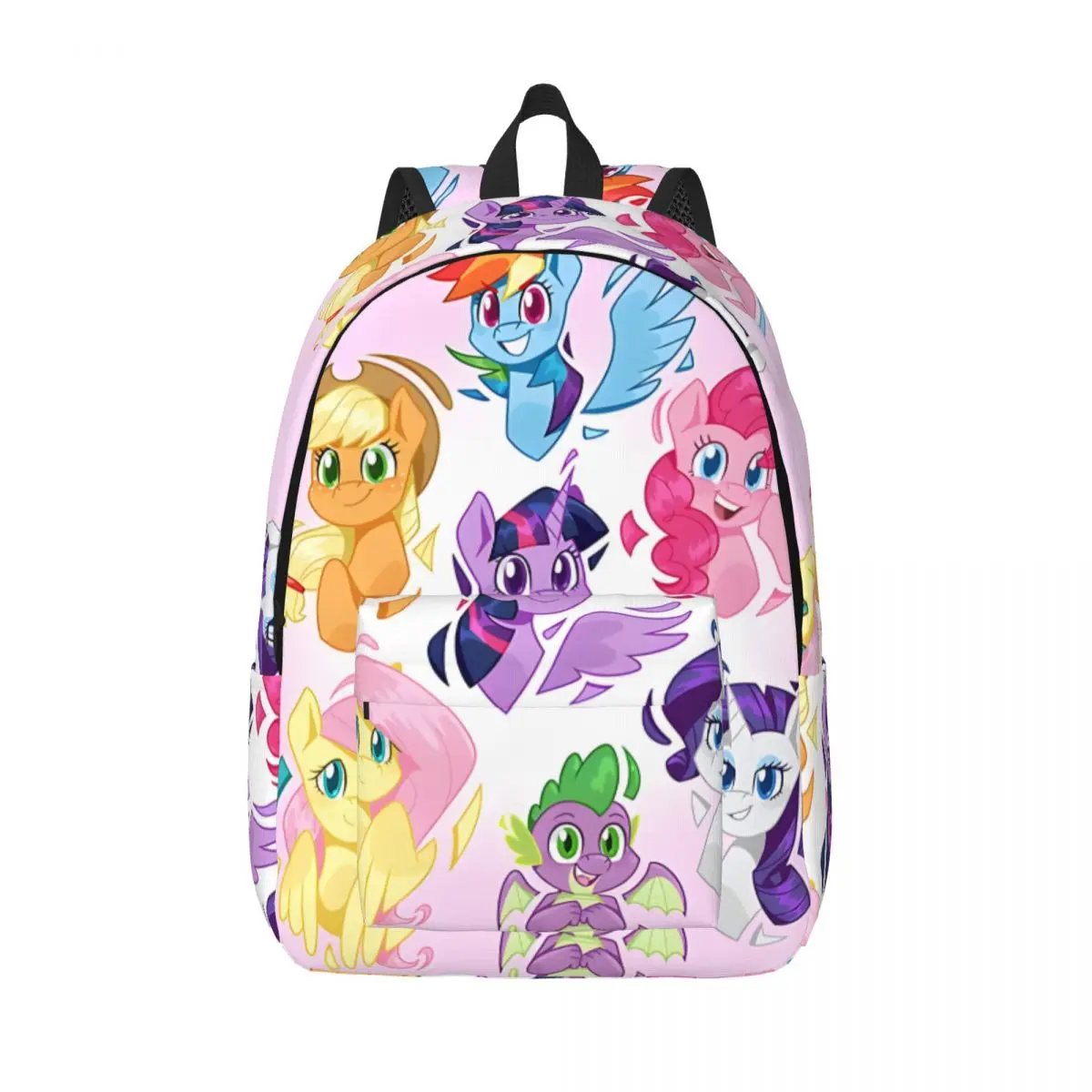 

Office Work School The Many Pony Friends Multi Compartment Versatile My Little Pony Knapsack For Men Kid Children's Bags Gift