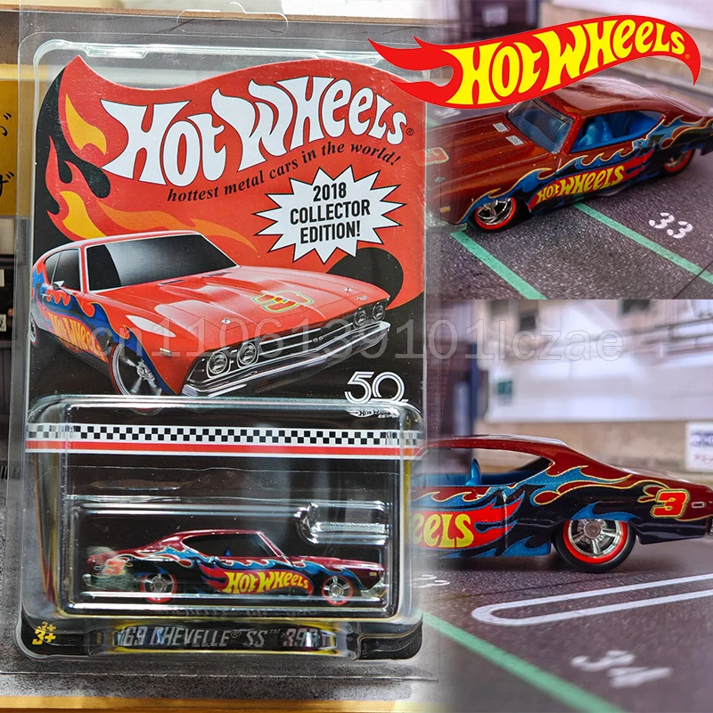 

Металлическая модель автомобиля Hot Wheels Chevrolet Chevelle 69 SS 396, коллекционное издание 2018 года, посвященное 50-летию, для коллекционеров автомобилей