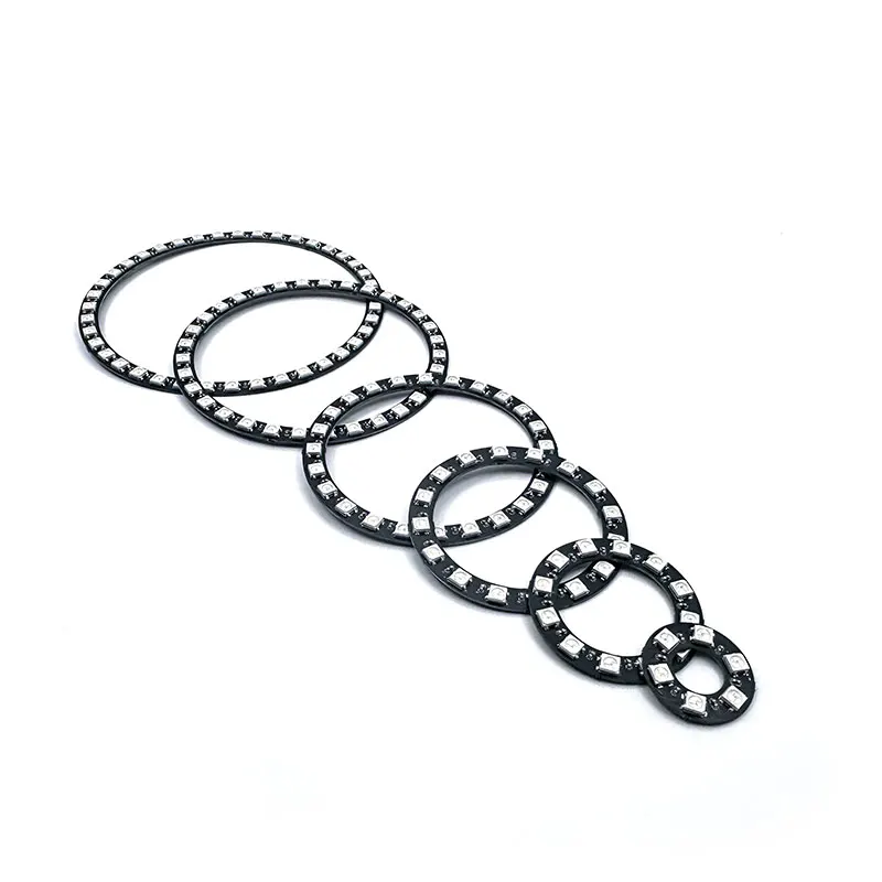 Round Led Light Module Programmable Full Color 5050 RGB TX1812CHA-F70 TC5050RGB-3CJH SMD LED panel for Teaching Learning