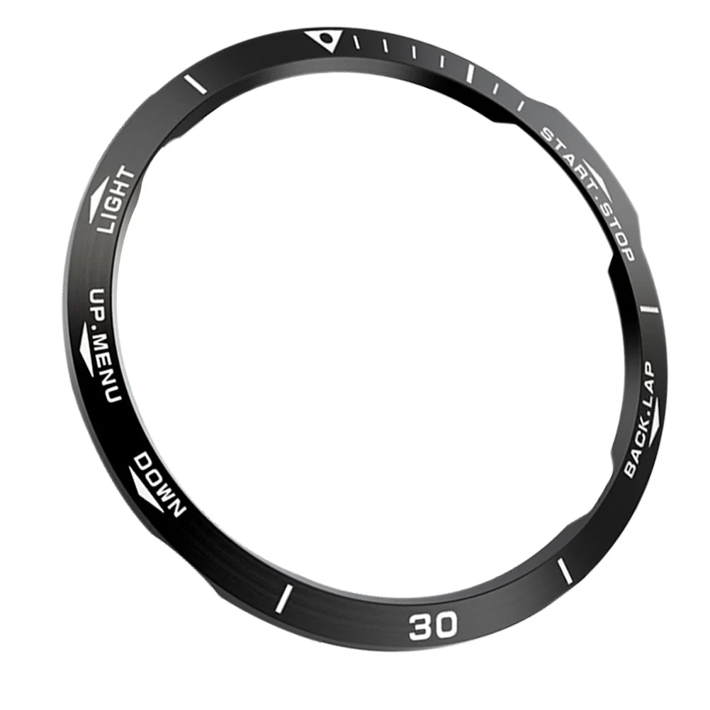 

1pc Metal Watch Ring Stainless Steel Protective Bezel For Fenix 6X Watch Cover Scaled Case Lightweight Fashion Accessory