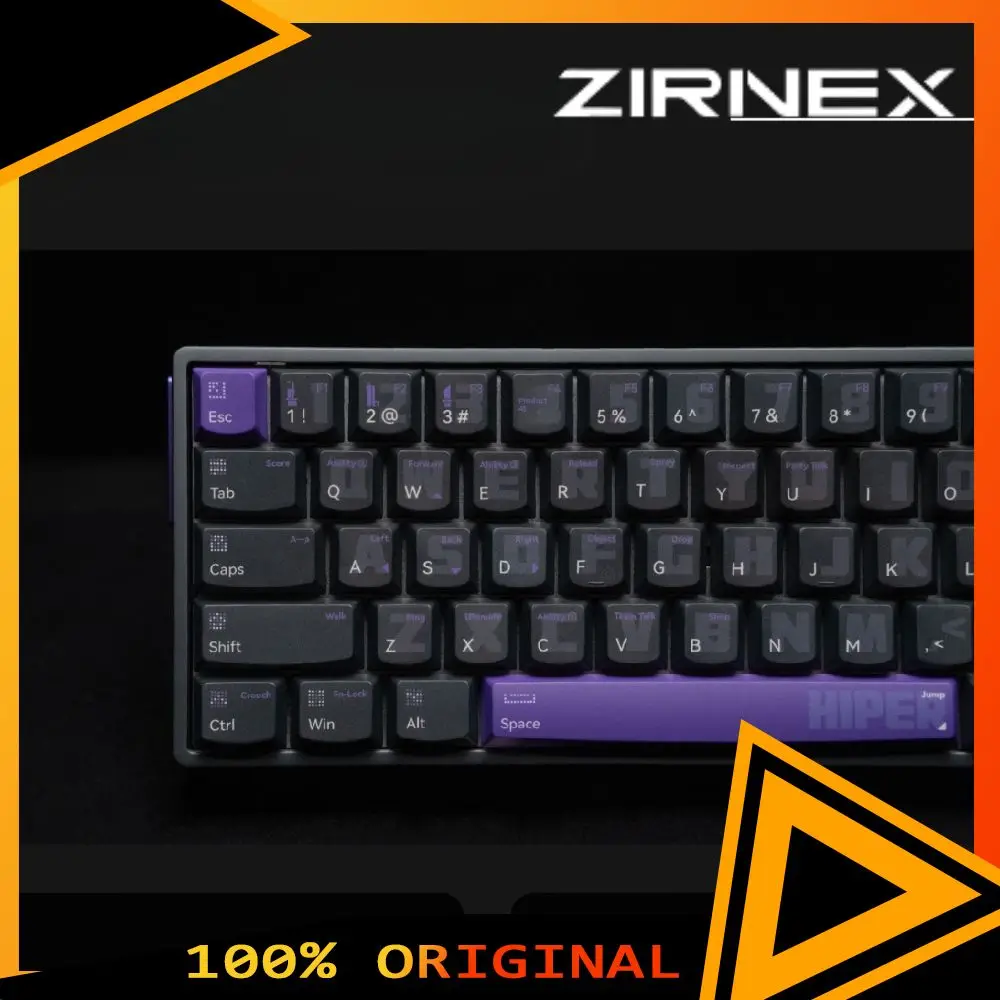 

ZIRNEX HIPER68-ML All-aluminum Short Magnetic Switch Keyboard Wired RGB Light Gaming Keybord Custom For PC Gamer Accessories