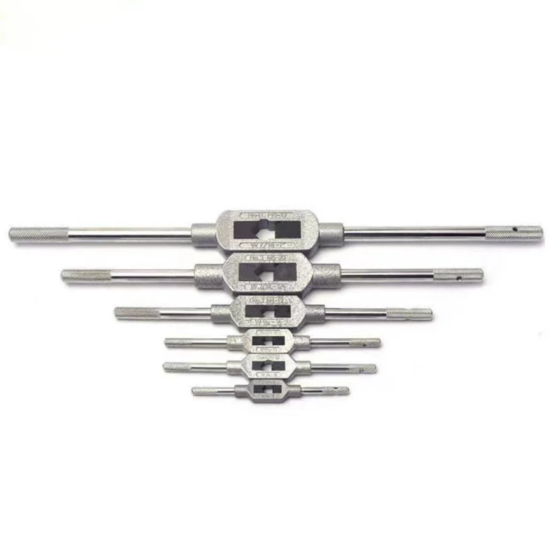 Imagem -03 - Tap Wrench para Thread Tap Handle Aço Hand Taps Holder Tapping Reamer Tools Ajustável