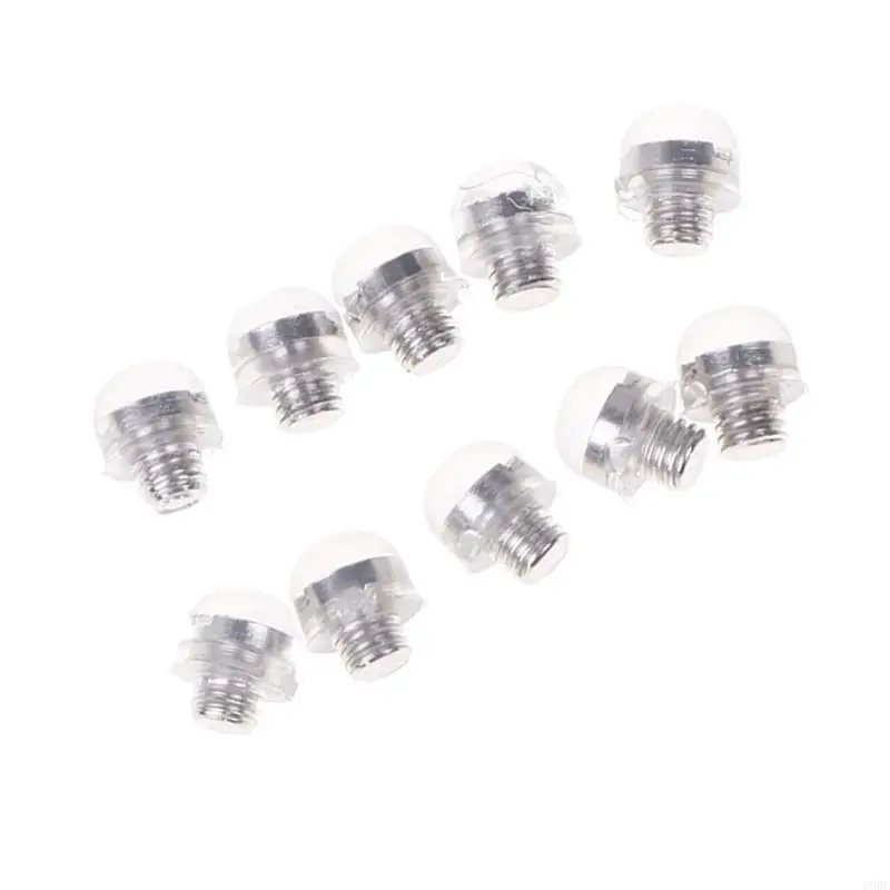   10Pcs Scissors Silencers Rubber Noise Reducers Replacement Screw Bumper Muffler