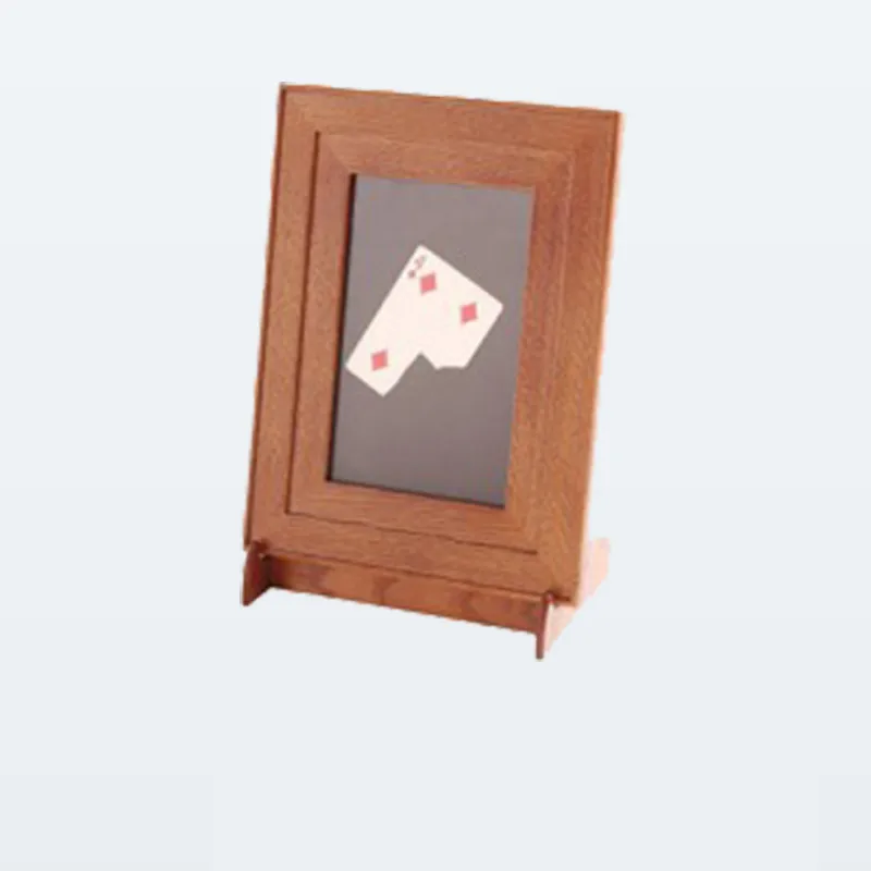 MC Photo Frame Trick Magic Tricks Selected Card/Bill Appearing Instantly Behind Glass Magia Stage Gimmick Illusions Props Comedy