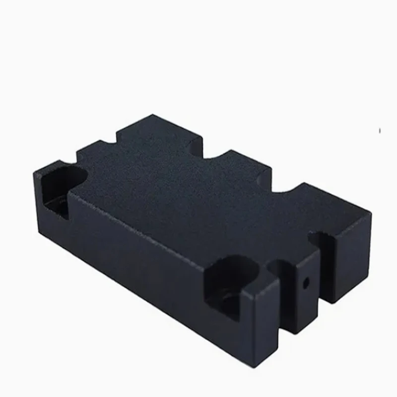 

CNC machining, high-precision aluminum alloy anodizing, fixed block, equipment assembly, basic parts