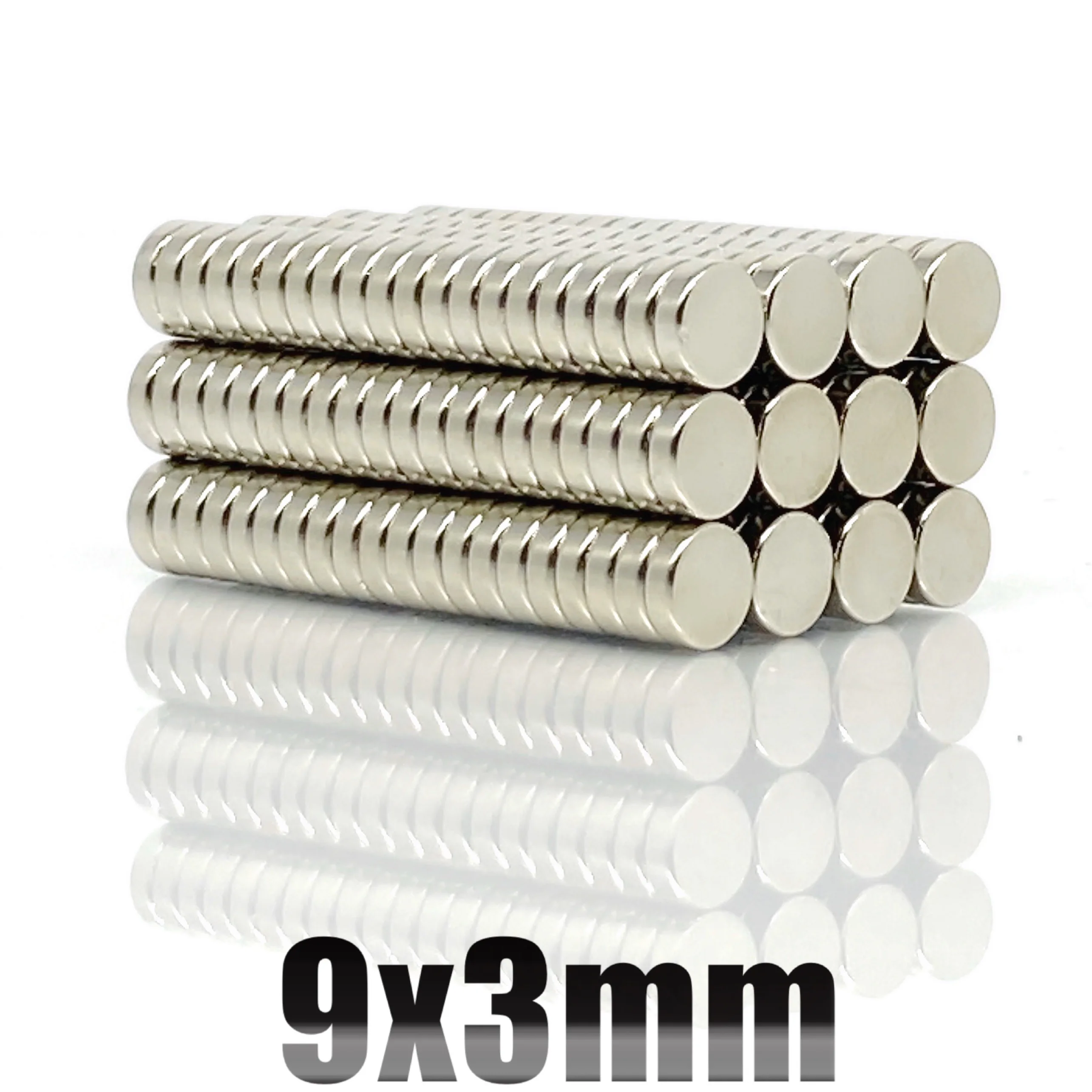 

10-1000PCS 9x3 Super Strong Round Small Magnet 9x3 mm N35 Neodymium magnets magnet 9mm x 3mm Permanent magnet Disc 9*3 mm