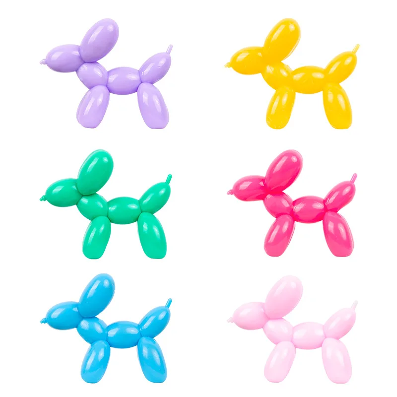 ใหม่น่ารักนุ่ม TPR บอลลูนสุนัขบีบช้า Rebound ของเล่นเด็กผู้ใหญ่ความเครียดบรรเทาของเล่นที่มีสีสัน Puppy Pinch ของเล่นของขวัญ