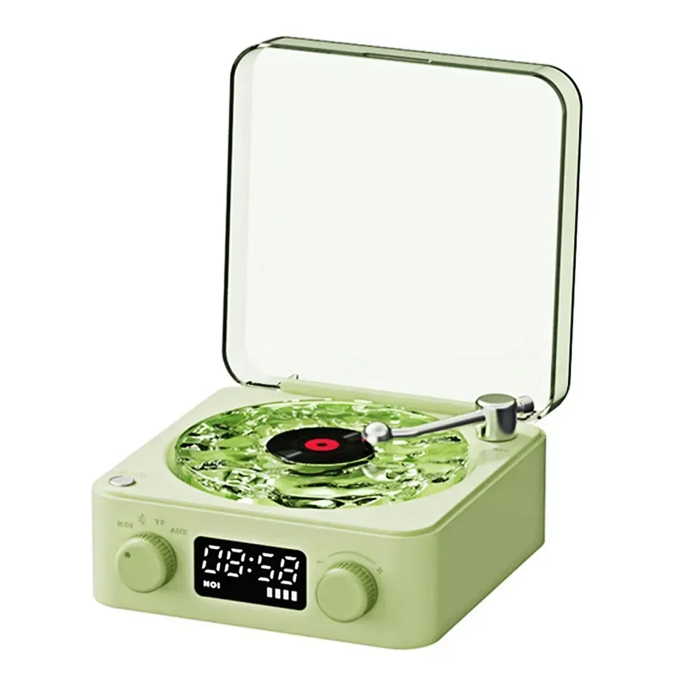 

Retro White Noise Bluetooth Speaker Portable Vintage Sleep Aid Bluetooth Speaker Subwoofer gift RGB Light Support TF Card 2025