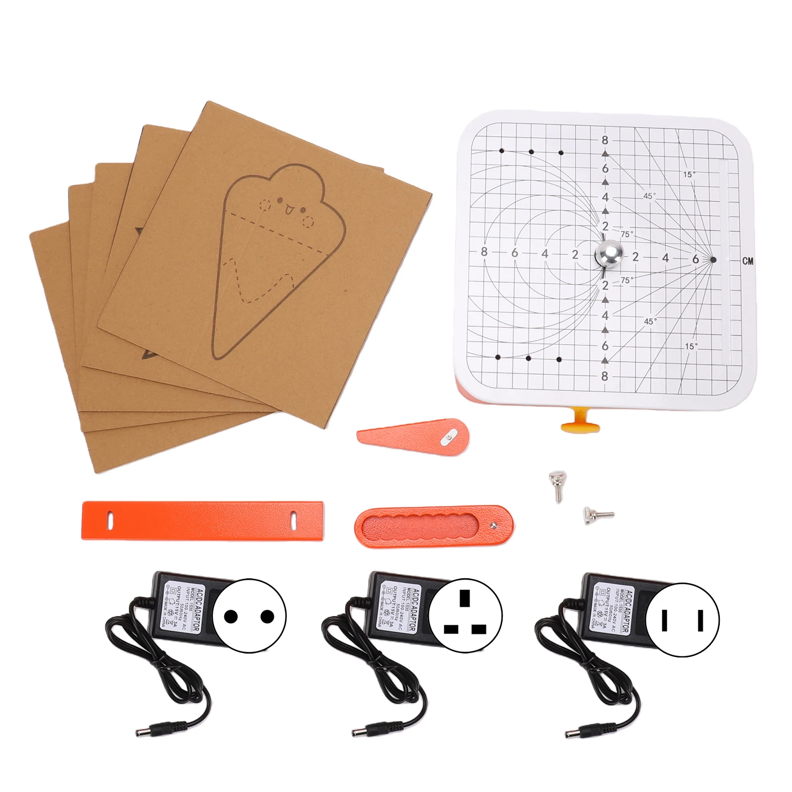 Cardboard Cutter Electric Cardboard Cutter Safe Craft Cutting Tool Paper Cutting Machine for Home and Classroom Art Activities