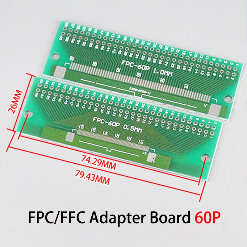 FPC/FFC Flexibles Flachbandkabel-Adapterboard 0,5MM/1,0MM/Abstand bis zu 2,54mm 6P/8P/10P/12P/20P/24P/26P/30P/34P/40P/50P/60P/80P – Detail 20