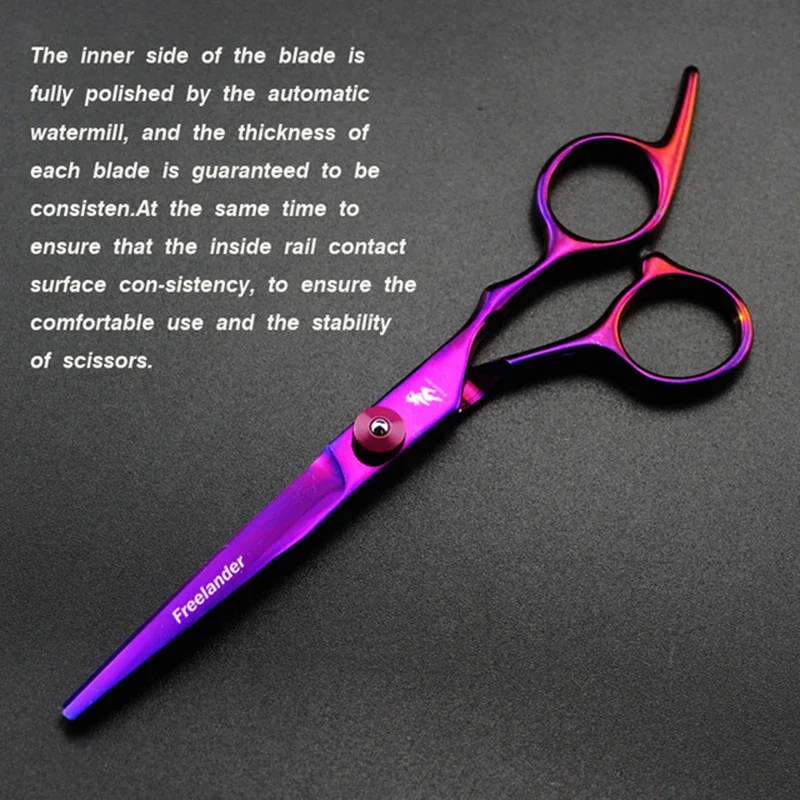 6-Zoll-Haarschere für dünner werdendes Haar, Schneidemaschine, Friseurschere, Haarschere, professionelle Friseurschere