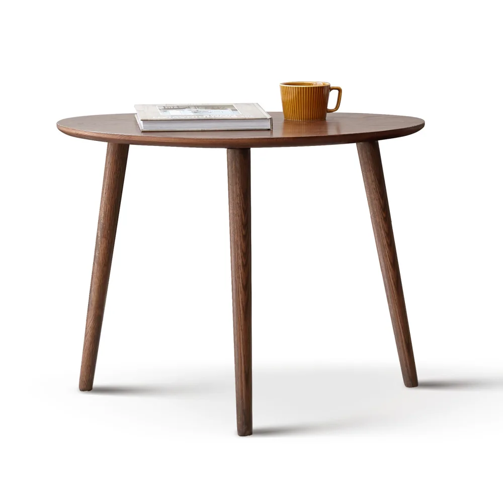 Table basse en bois massif 100%, table centrale simple, table basse, dessus de bureau, bois naturel galet