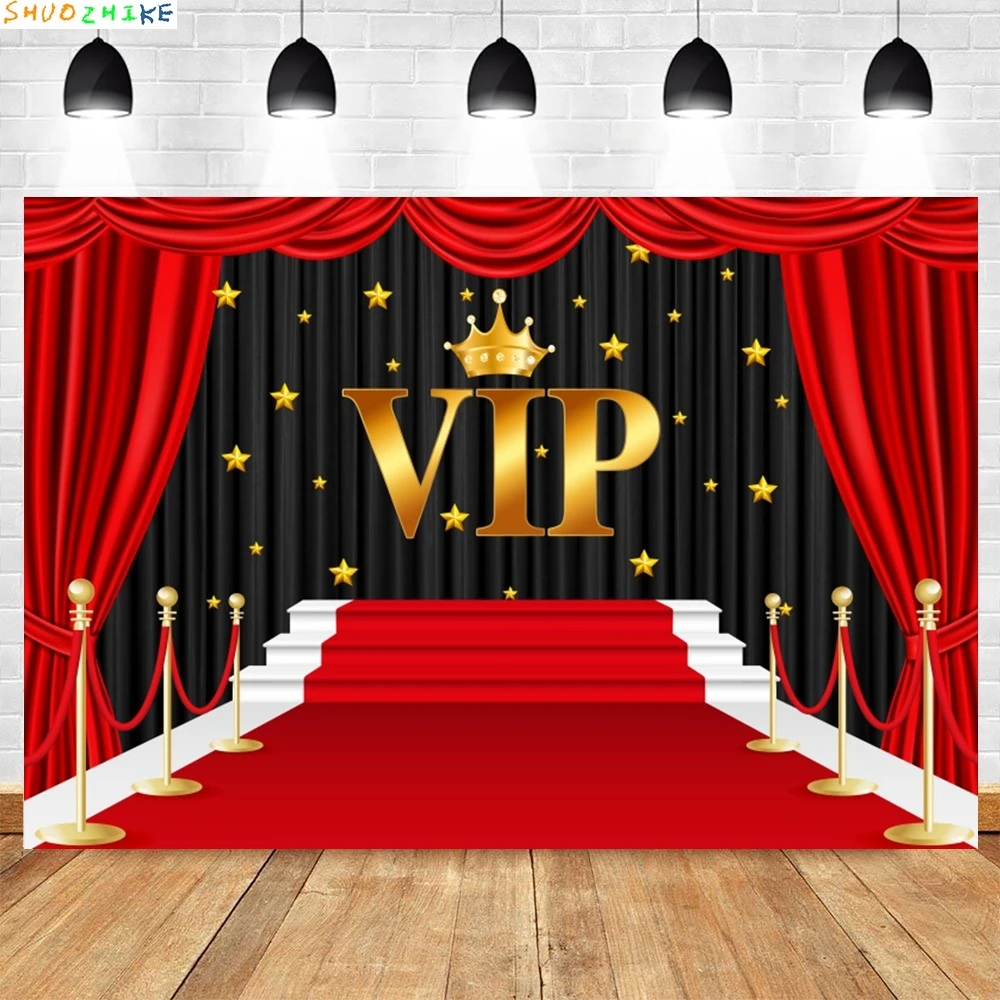 VIP السجاد الفيلم موضوع خلفية حفلة عيد ميلاد ستار الحدث الستار ضوء المرحلة عرض الفيلم حفل التصوير خلفية الاستوديو