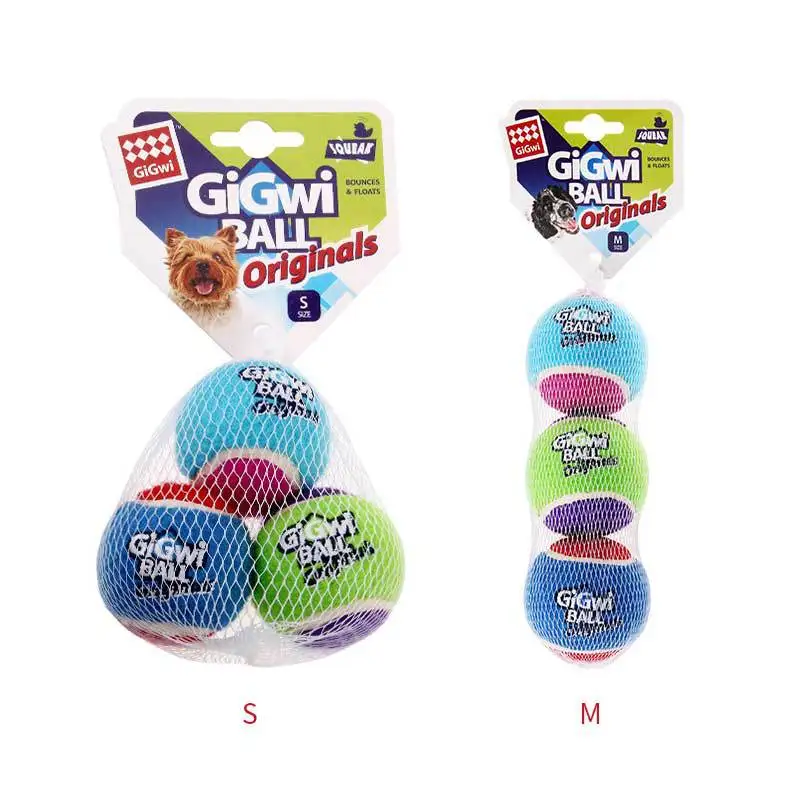 Magic Fight Dog Plush Toy Ball Sound Tennis - Interactive Teeth Grinding Pet Toy for Small Dogs Golden Retriever