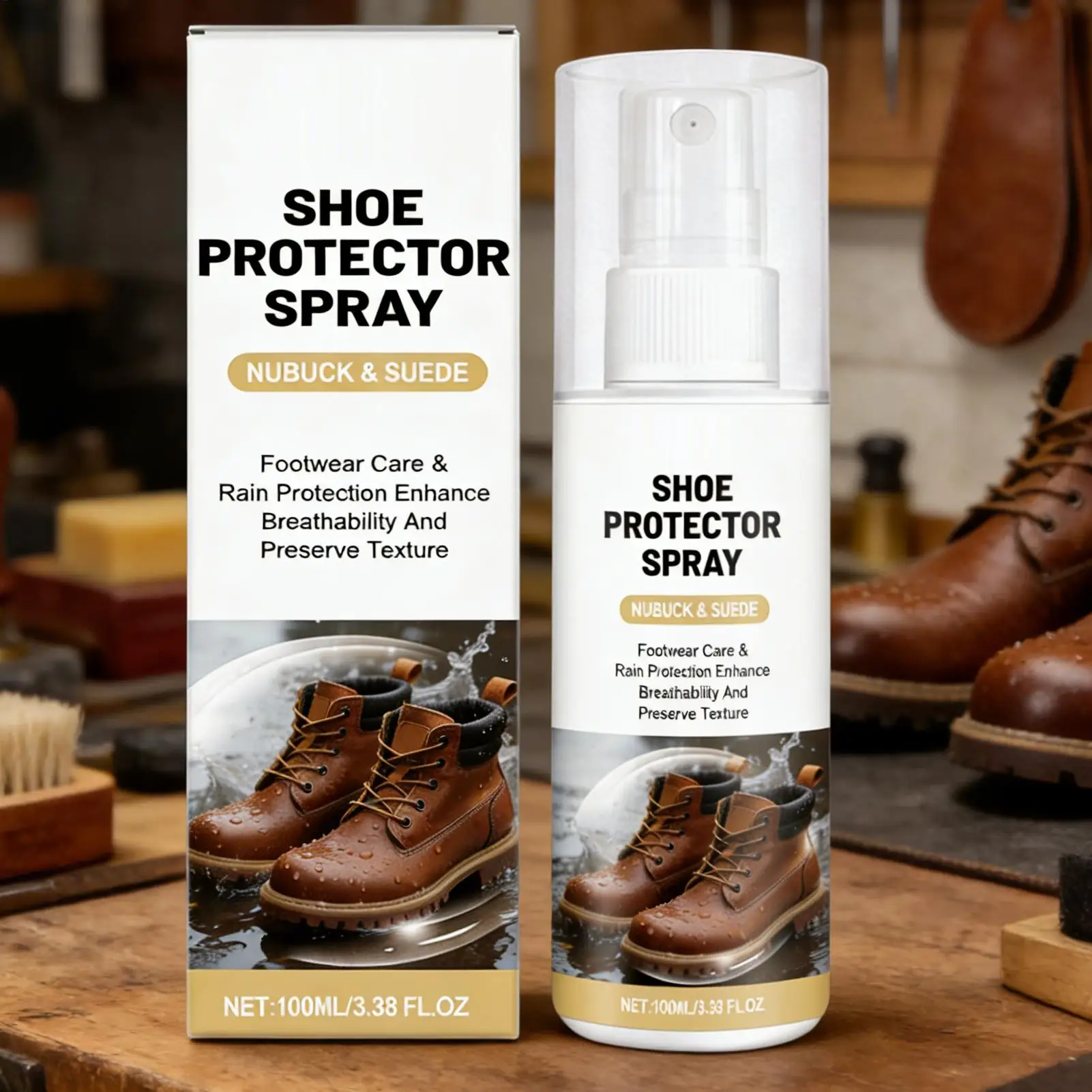 

Спрей для защиты обуви от воды и пятен, быстросохнущий водоотталкивающий состав для кожи, ткани, сетки, холста, ботинок, кроссовок и другой обуви.