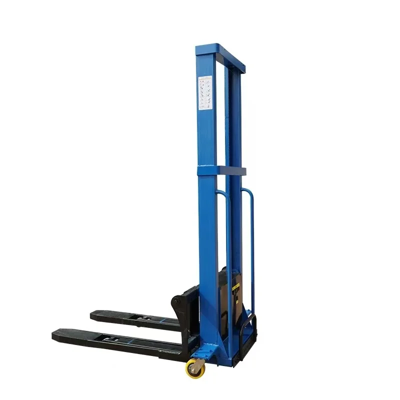 Portable Electric Truck Forklift, Loading and Unloading Artifact, Automatic Lifting and Lifting Pile, Can Be Customized Height