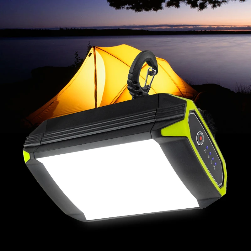 

LED Camping Light USB Rechargeable Lantern For Outdoor Tent Lamp Portable Mobile Power Bank Emergency Lights For BBQ Hiking