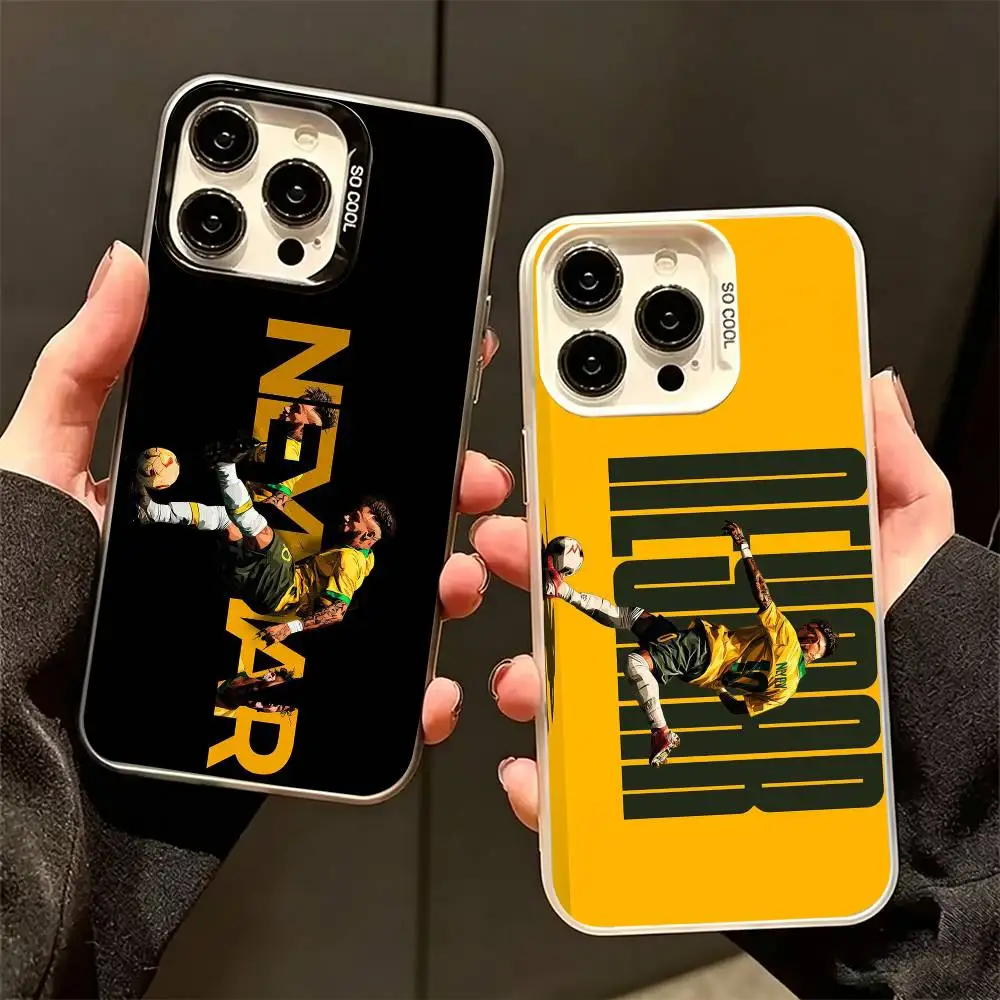 

MR-Neymar Samba Legend Phone Case For iPhone17 ,16,15,14,13,12,11,XS,SE ,Pro,Max,Plus,Anti-slip Matte Shockproof Shell