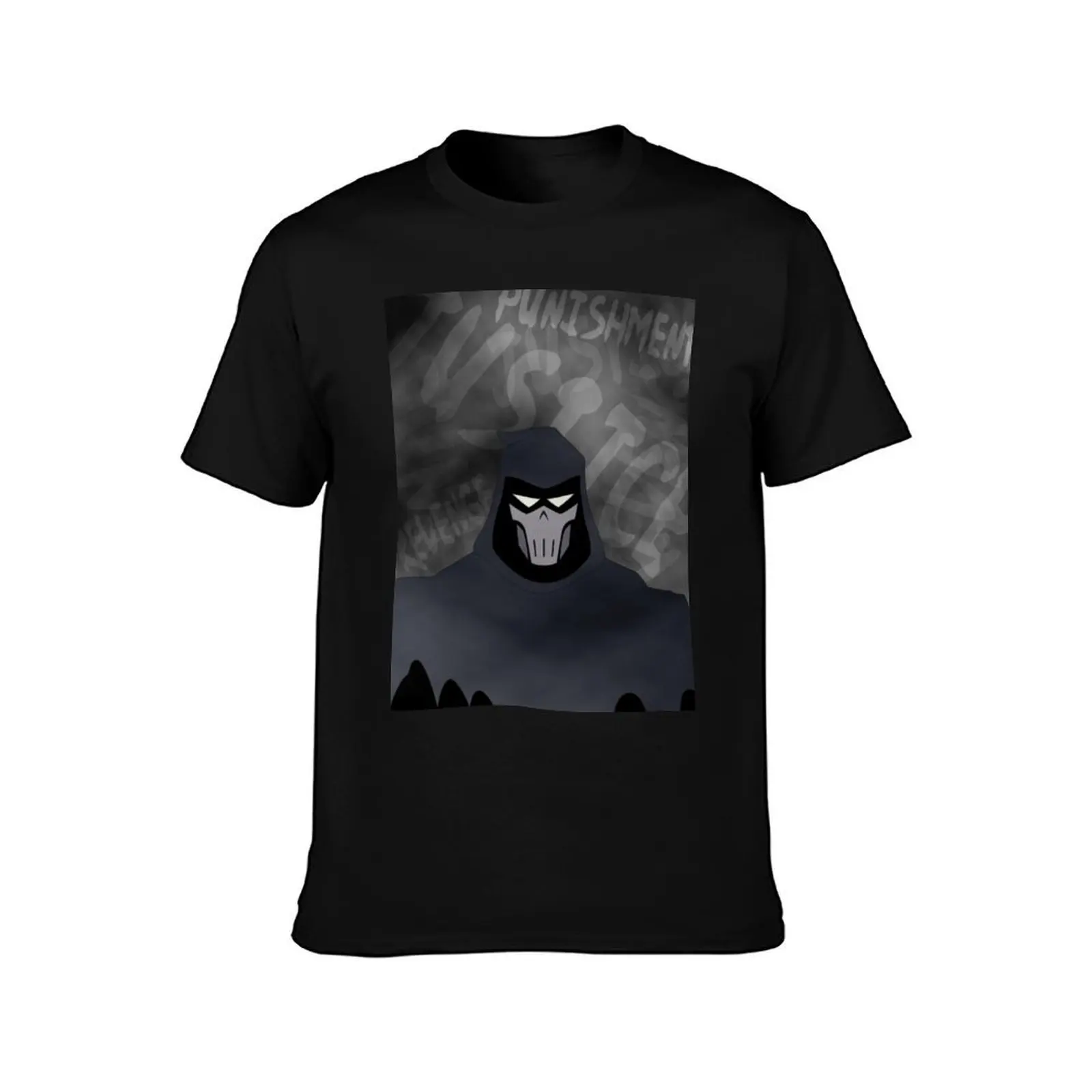 The mask of the phantasm T-Shirt, Summer Casual Cotton Tee, Oversized Streetwear Tops, Vintage Graphic Print, Unisex Men Women