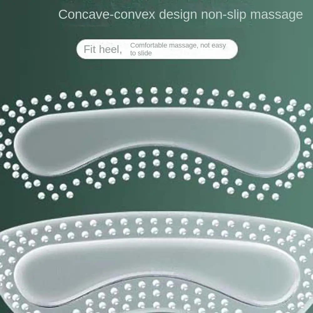 Relief Soft High Heel Foot Protector Sticker Anti-Wear Foot Care Heel Insoles Heel Cushion Pads Heels Pads Heel Protectors