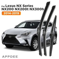 APPDEE Wiper Front & Rear Wiper Blades Set For Lexus NX Series NX200 NX200t NX300h 2014 2015 2016 2017 2018 2019 26