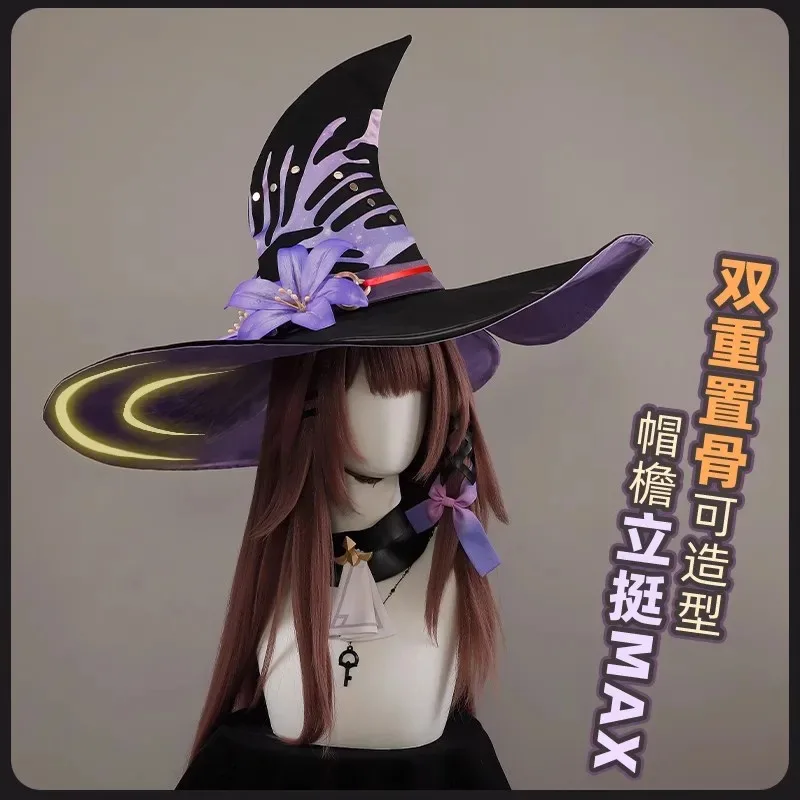باروكة أزياء هيرتا التأثيرية شكرًااي ستار ريل فستان تنكري قبعة سحرية زي موحد للنساء والرجال أحذية ركوب الهالوين