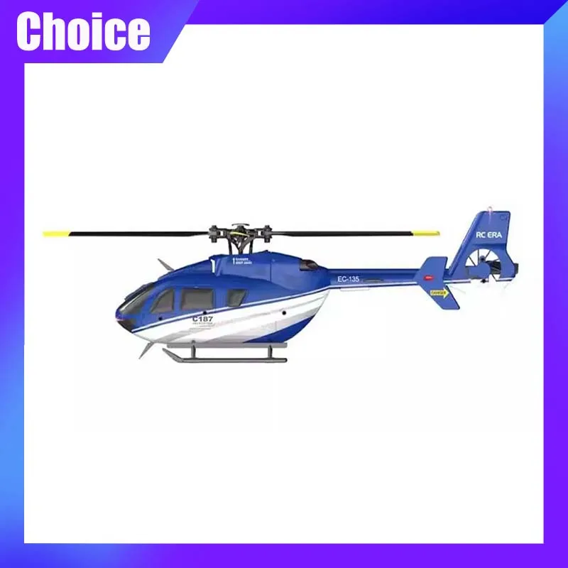 

C187 EC135 RC Helicopter Simulation 4CH Remote Control Airplane Model Monoplane Aileron Adult Children'S Electric Aircraft Toy