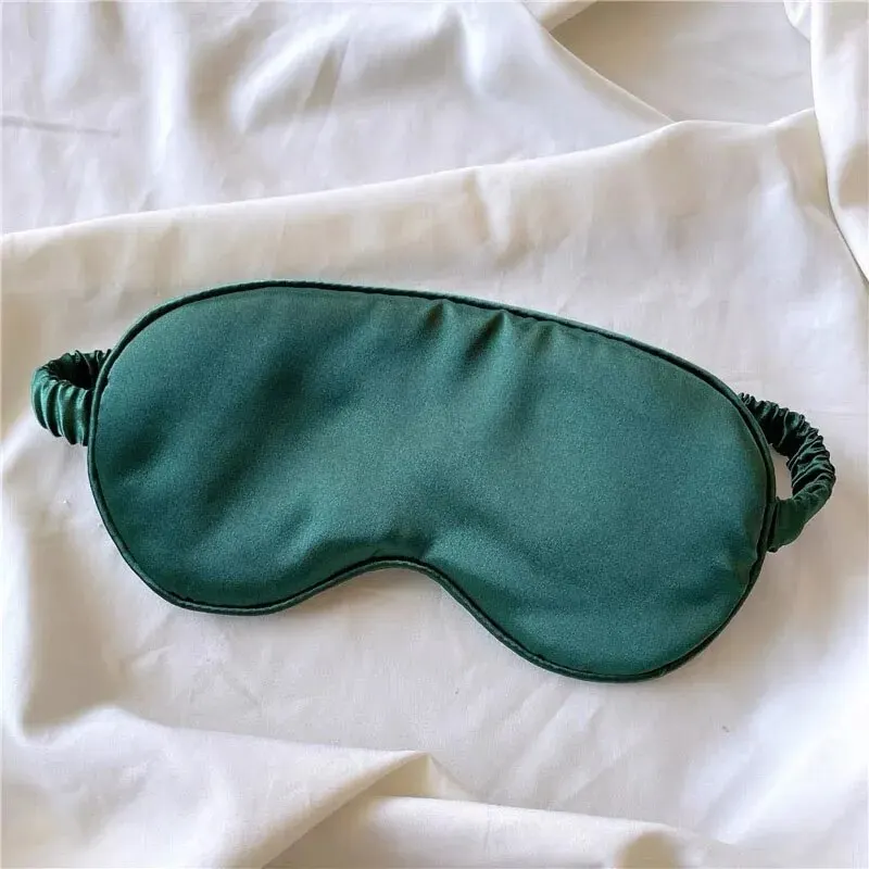 【Hot sales】Silk-like sleeping eye mask with storage bag and scrunchie, soft cooling eye mask for face