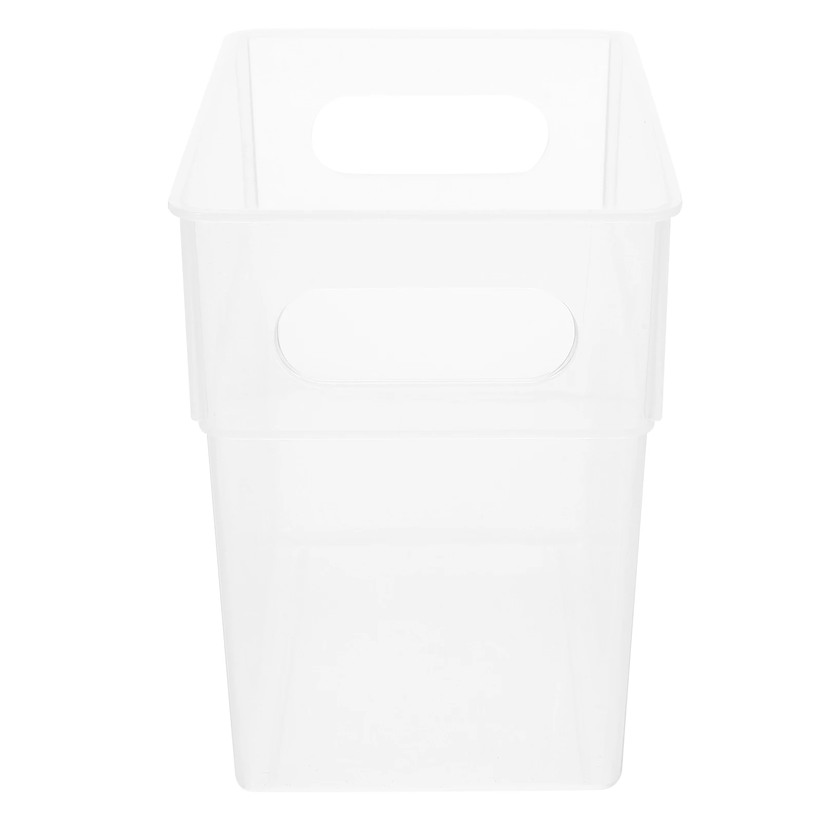 

Plastic Garbage Can Reusable Wastebasket Bedroom Trash Bin Bathroom Waste Container Large Opening Sturdy Storage Basket