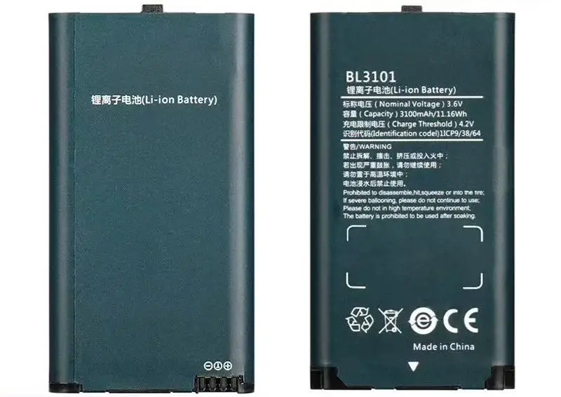 new  for Hytera PNC370  BL3101  3100mah walkie-talkie battery