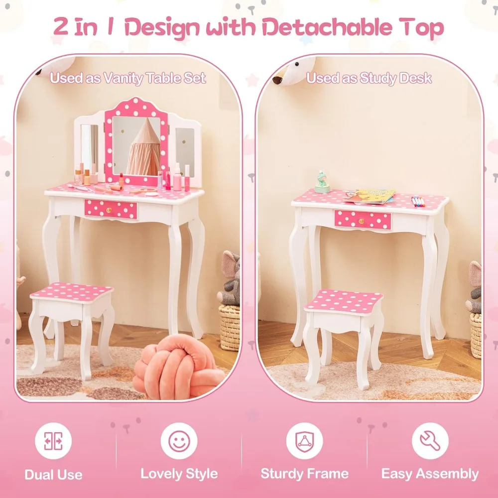 مجموعة منضدة المزرعة ذات الطراز الريفي مكونة من قطعتين مع محطة شحن وطاولات كبيرة بجانب السرير ذات درجين تتميز بأرفف تخزين مفتوحة