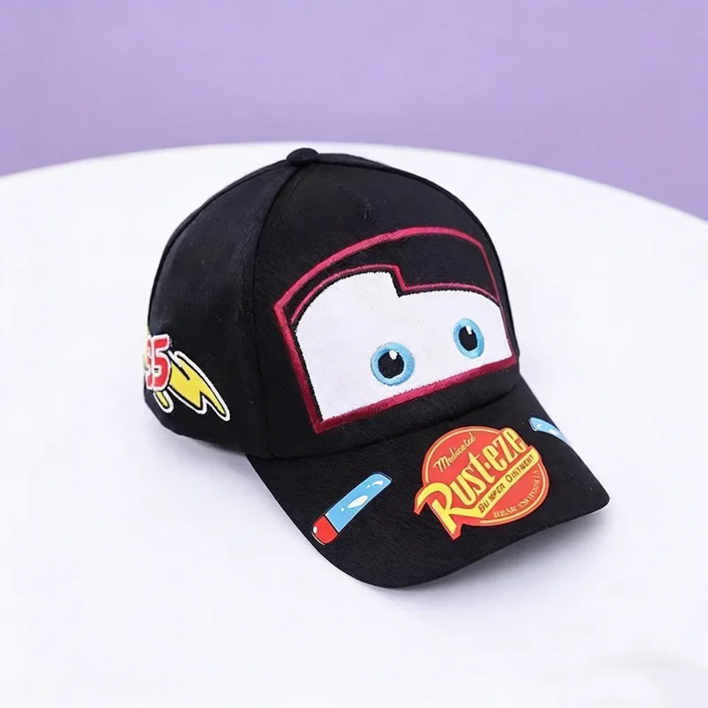 Lightning McQueen spring, autumn and summer children's hat cartoon Cars peaked hat sun protection casual baseball cap gift image 3