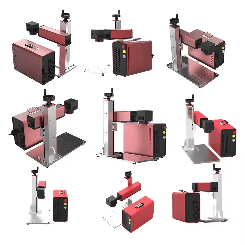 Laser Marking for Different Materials Fiber Laser marker 20W 30W 50W