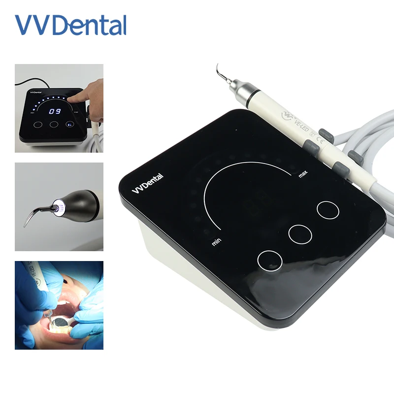 ultrasonido dental Raspador de ultrasonido Dental con pantalla Digital, pieza de mano y puntas, limpiador de cálculo, cuidado bucal, limpiador de