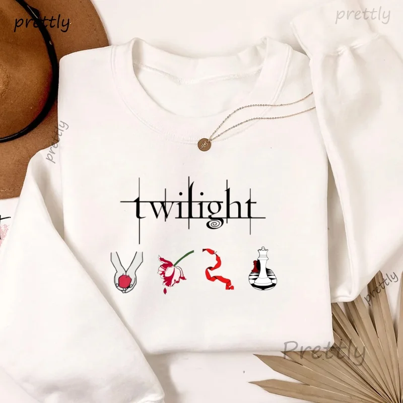 Sudadera y Sudadera con capucha de Crewight para mujer, sudadera informal con estampado de Saga Crewight, sudadera con cuello redondo para amantes de los libros, sudaderas con capucha de manga larga Y2k