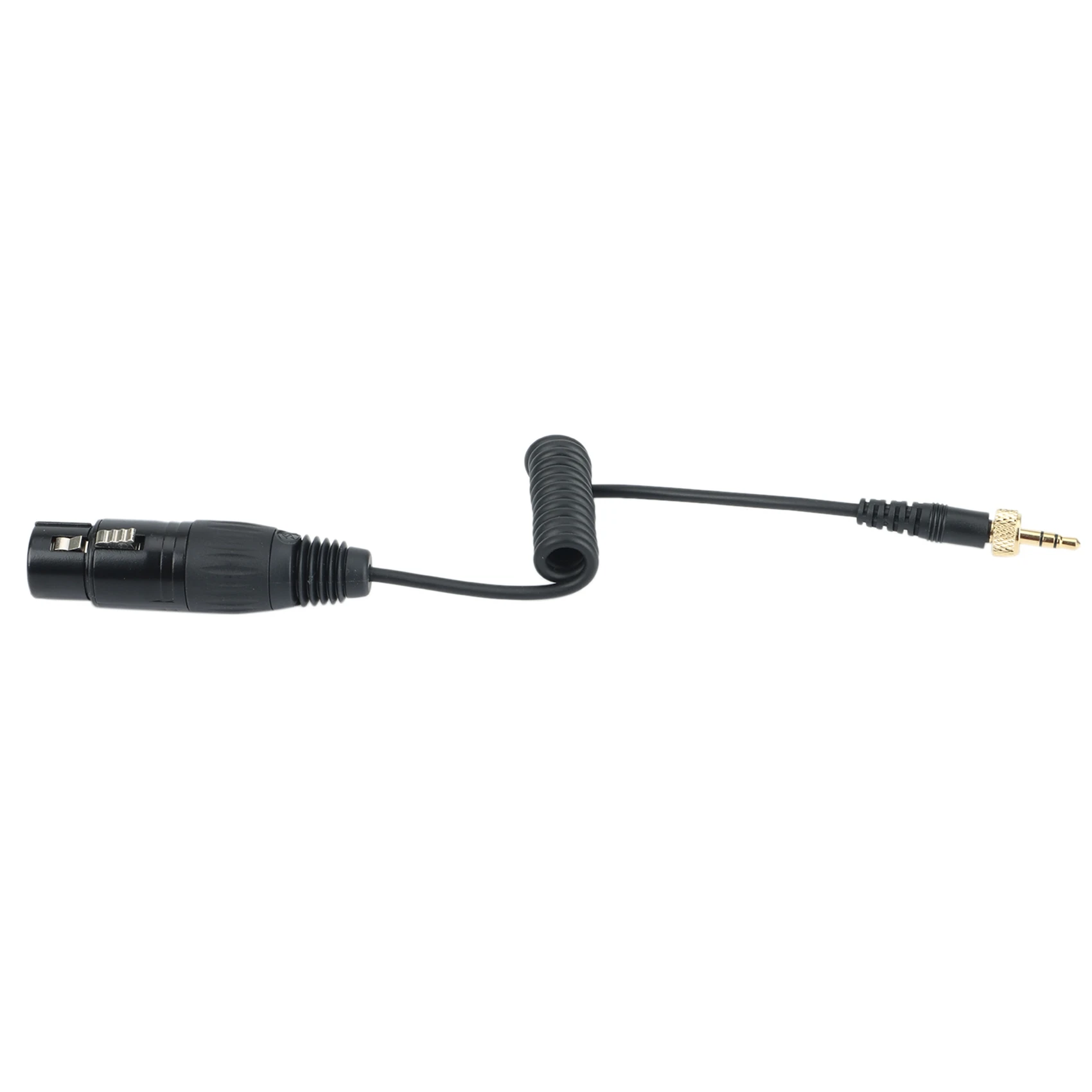 Saramonic Locking Type 3.5mm to 3.5mm TRS to XLR Female Microphone Output Universal Audio Cable for Wireless Receivers