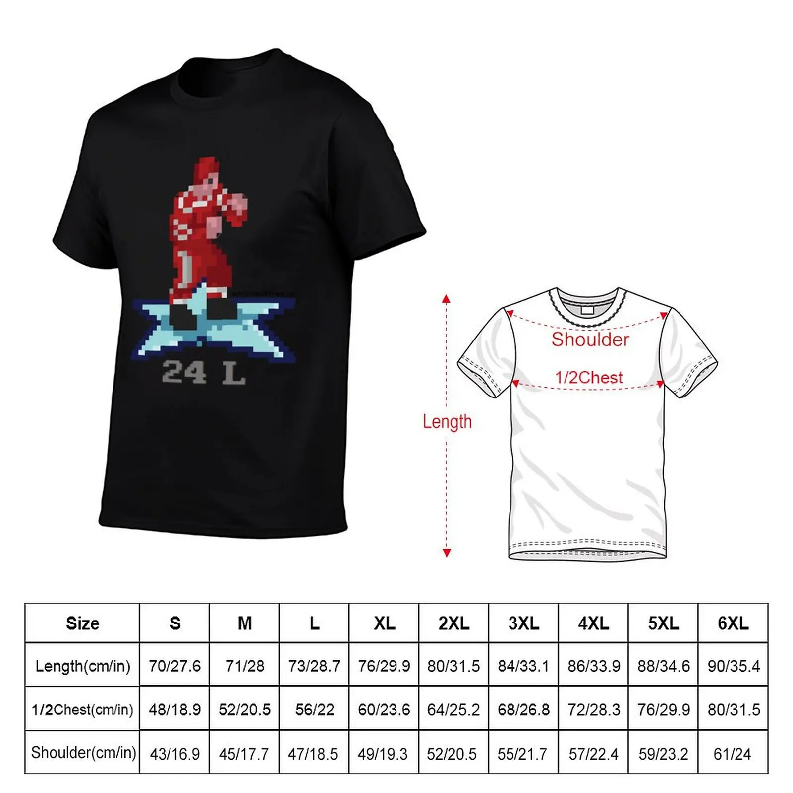 16-Bit Legend Bob Probert T-Shirt Simple Trendy Casual T-Shirt