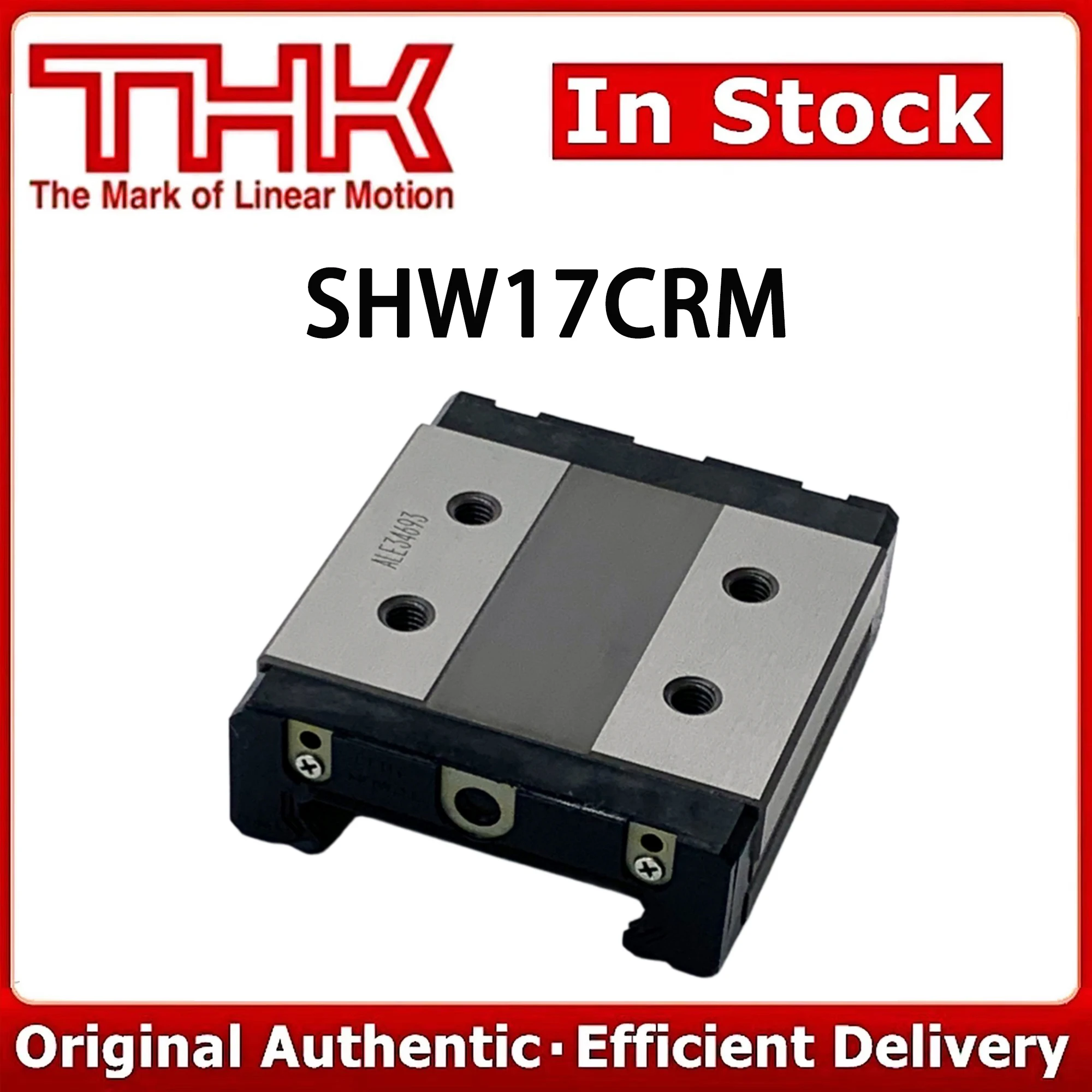 Original THK Linear Block SHW17CRM SHW 17CRM SHW17 SHW17CRM1UU/SS GK Guide Rail Slider Carriage