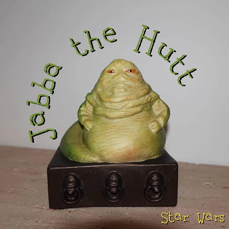 Original Starwars Jabba The Hutt  Action Figures Toys Anime Figure Funny Doll Decoration Model Collection Gifts For Children