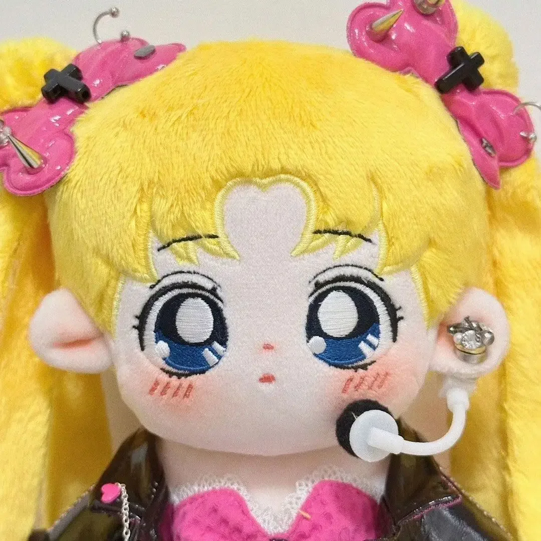 20cm Limited Editi Super Cute Sailor Moon peluche Anime Eternal Theater Version Naked Plush Doll Doll bambole di cotone Super Moon