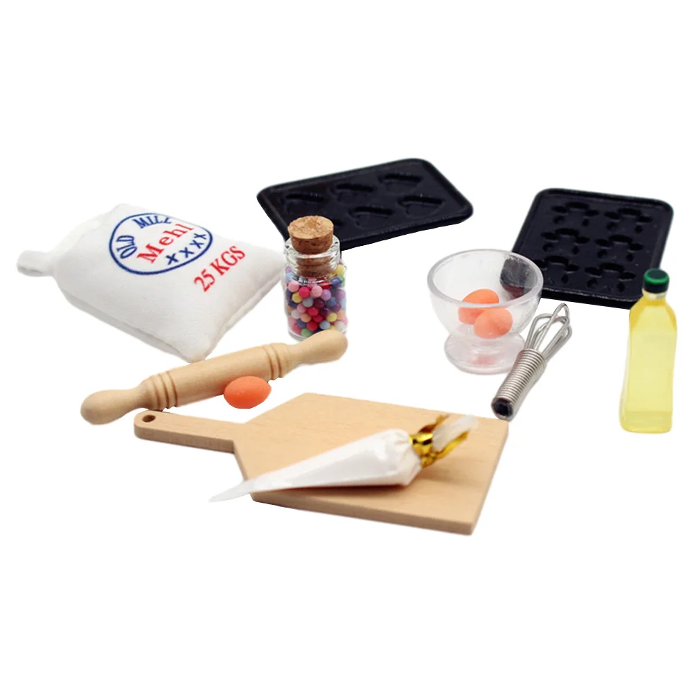 

Dollhouse Model Miniature Baking Props Scene Decor Decoration Accessories Simulation Models Plastic Resin