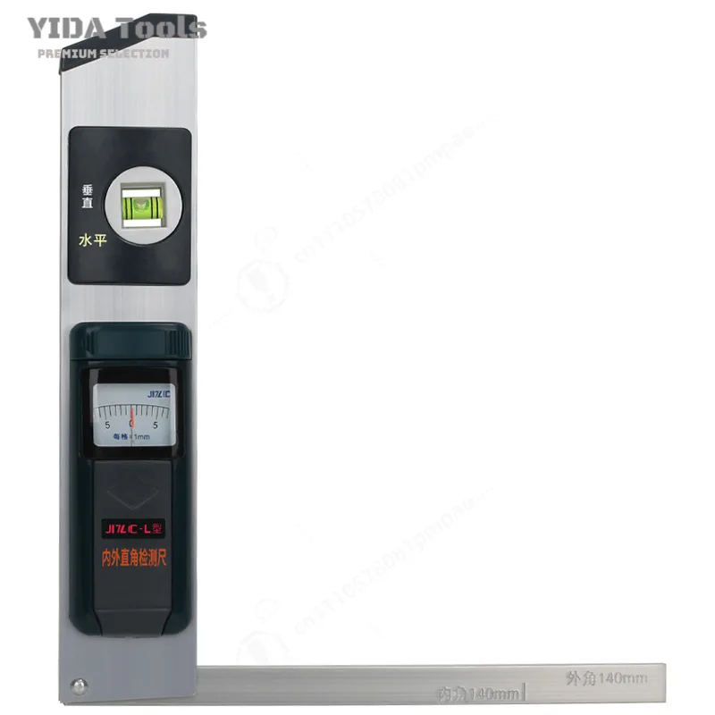 Engineering Inspection Tools Internal External Corner Ruler Vernier Feeler Gauge Wall Gap Measuring Ruler